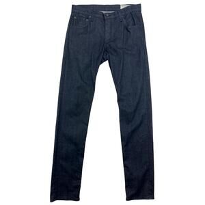 Rag & Bone Slim Fit 2 Jeans Tonal Rinse Dark Wash Blue Size 32 W | 34 L